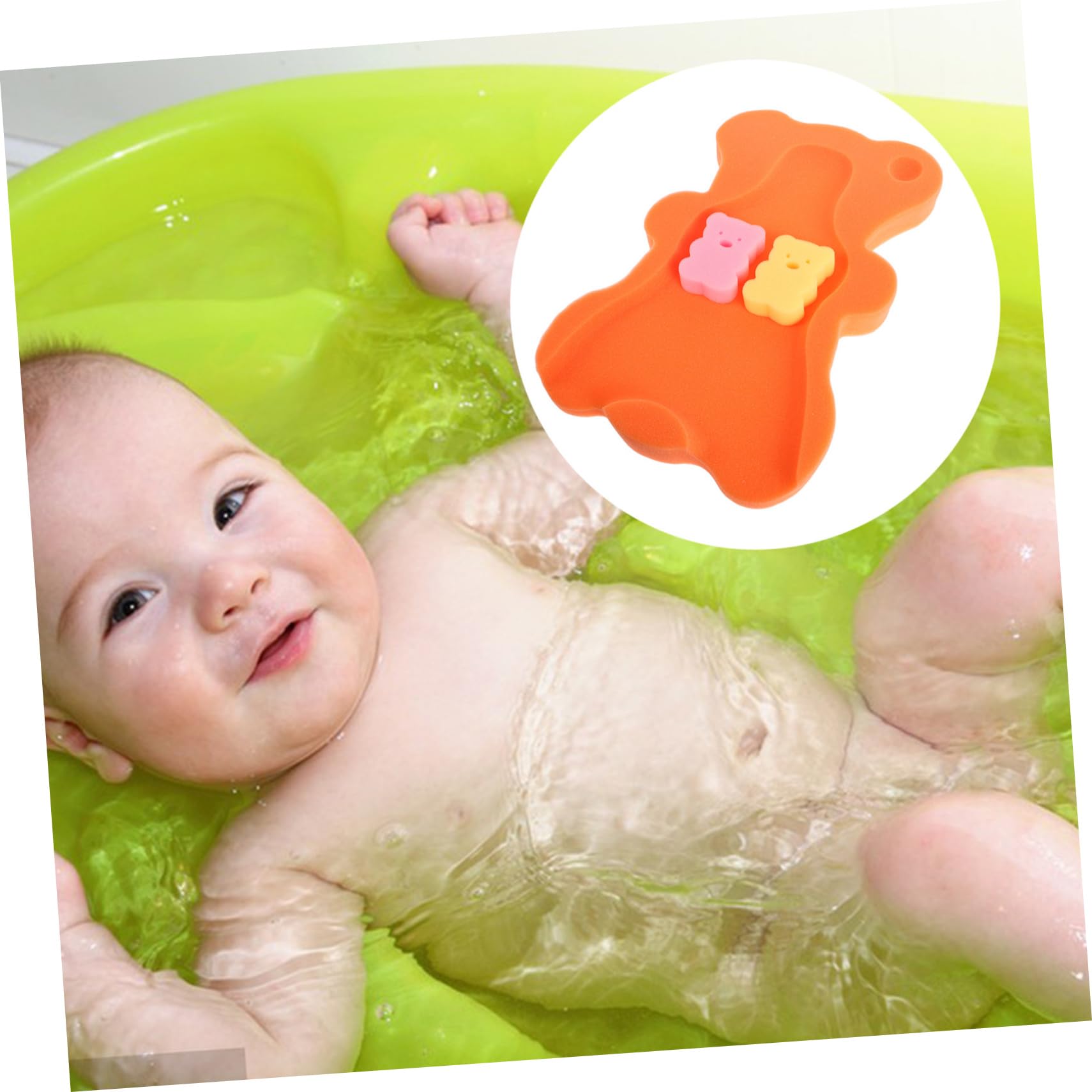 HAPINARY Cushion for Mat Bath Cushion Bathing Tub Support Proof Bath Sponge Bath Cushion Bathing Bed Newborn Bath Cushion Anti