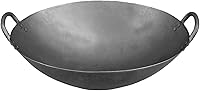 Vista 1 de Chef's Supreme Wok cantonés martillado a mano de 19 pulgadas, cada uno