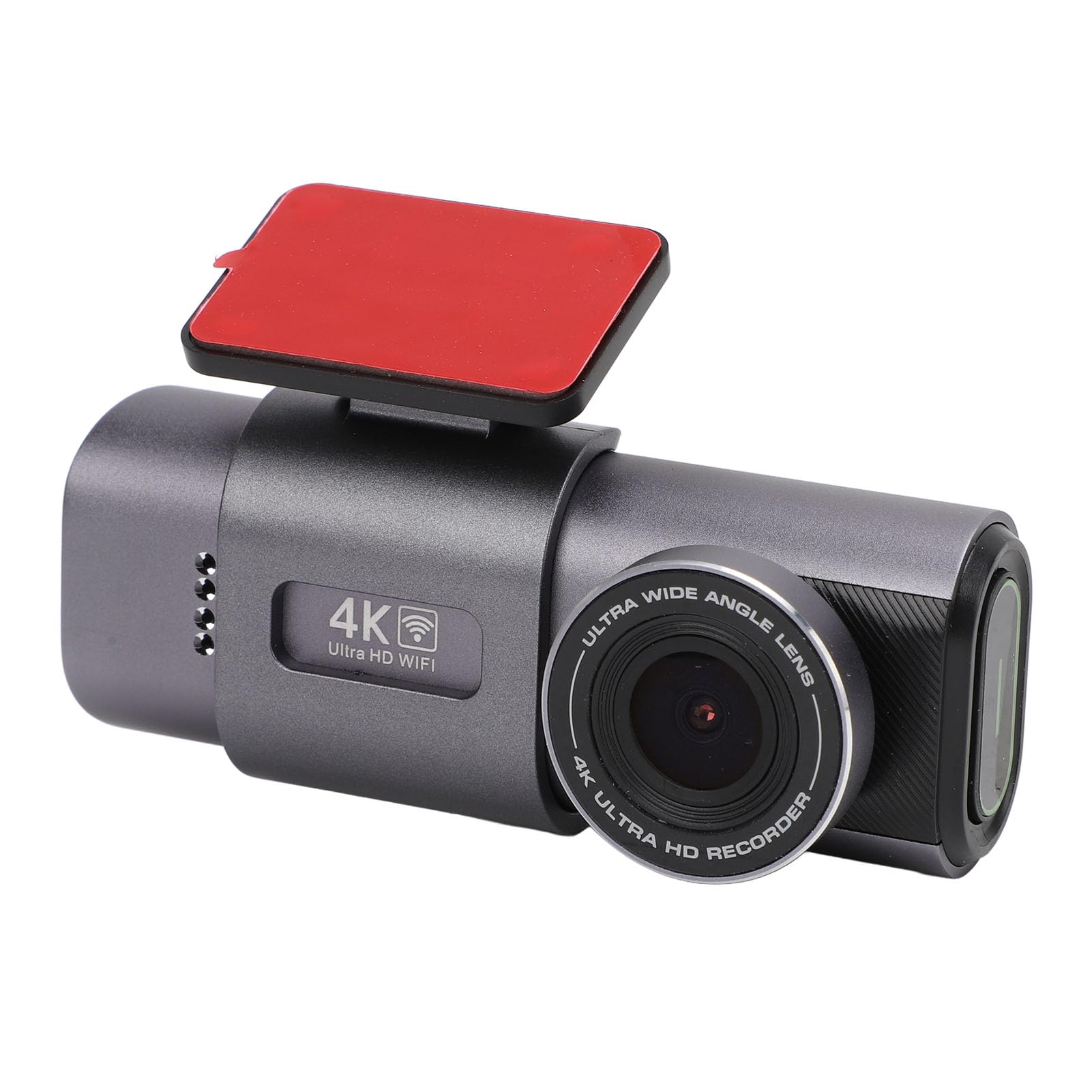 Cámara de Salpicadero 4K WiFi, Grabadora de Conducción HD 1080P Frontal y Trasera Dual con Sensor G, Modo de Estacionamiento, Grabación en Bucle y Control de Aplicaciones