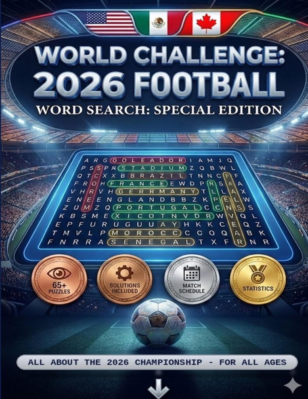 World Challenge: 2026 Football: Word Search: Special Edition
