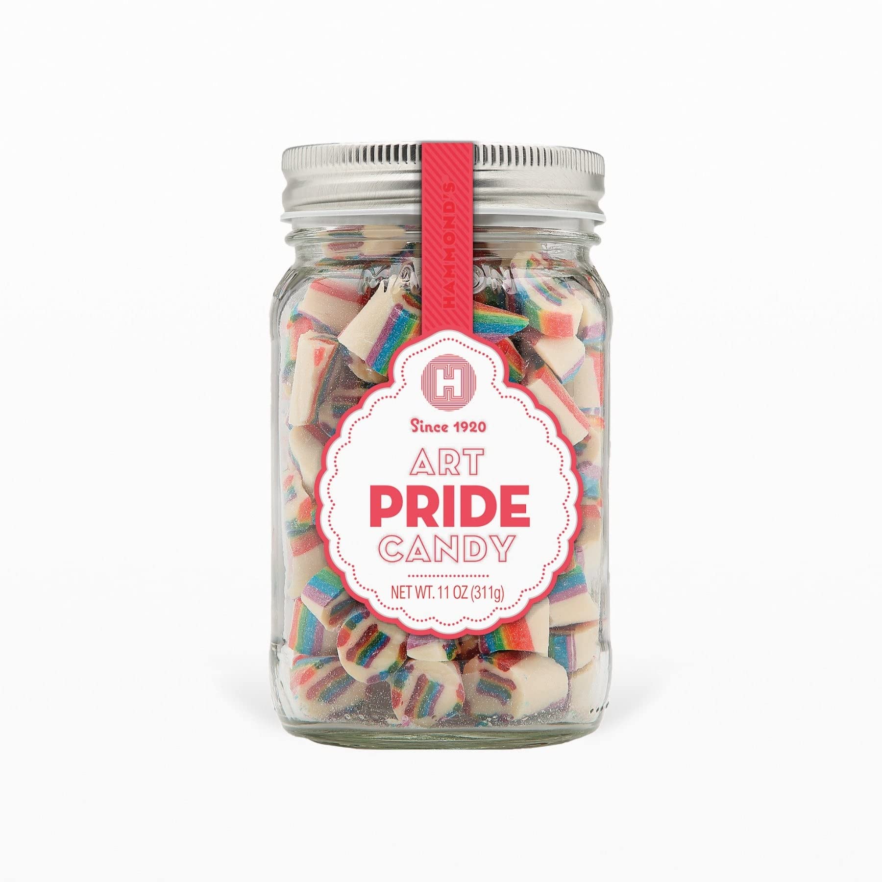 Pride Art Candy Mason Jar
