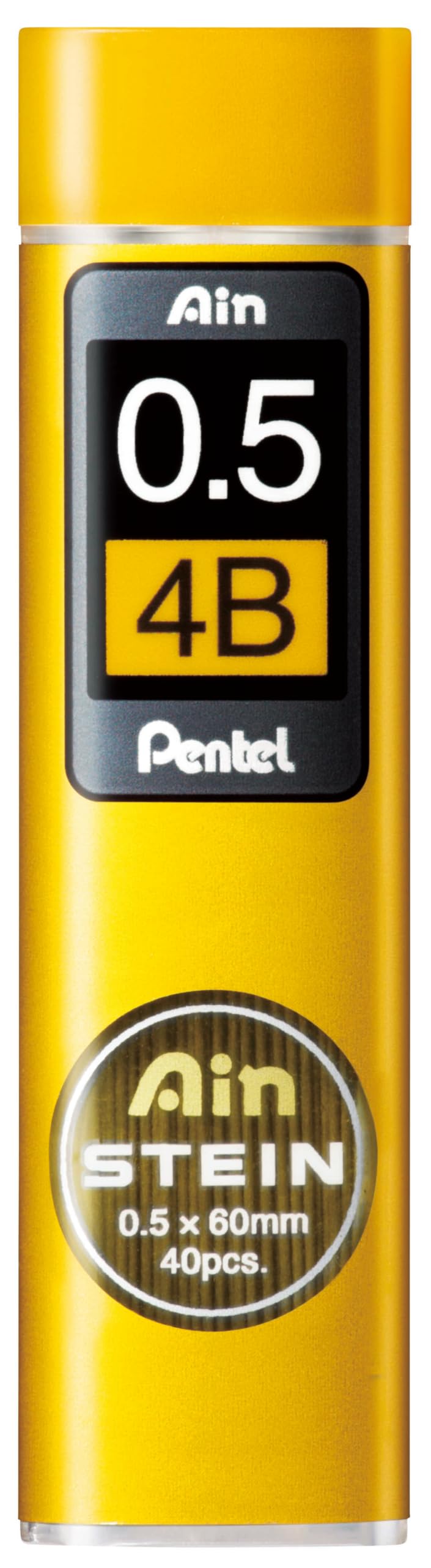 Pentel Lapiseira grafite Ain, 0,5 mm, 4B (C275-4B) | Amazon.com.br