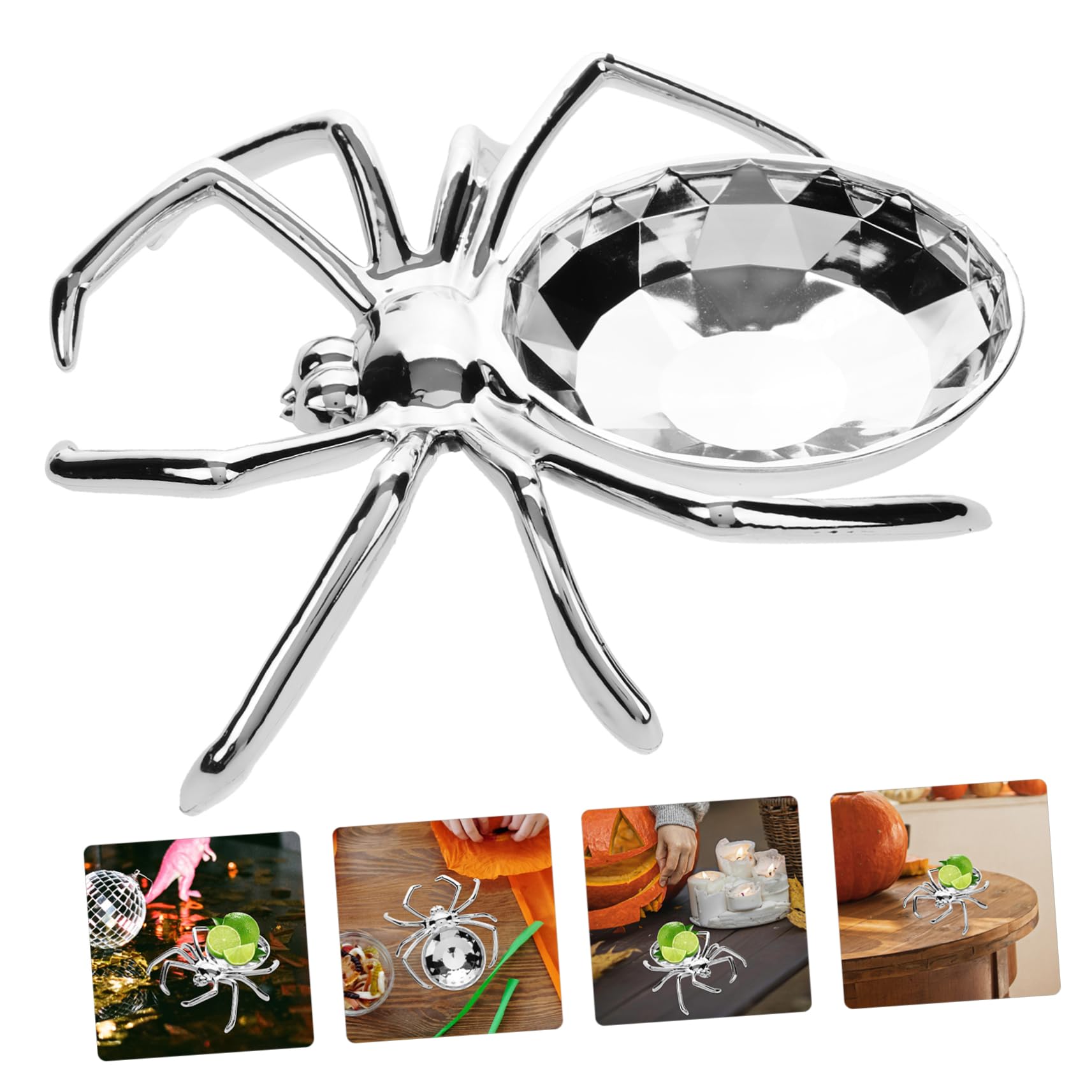 Amazon.co.jp: FUNOMOCYA クリエイティブスパイダーフルーツプレート