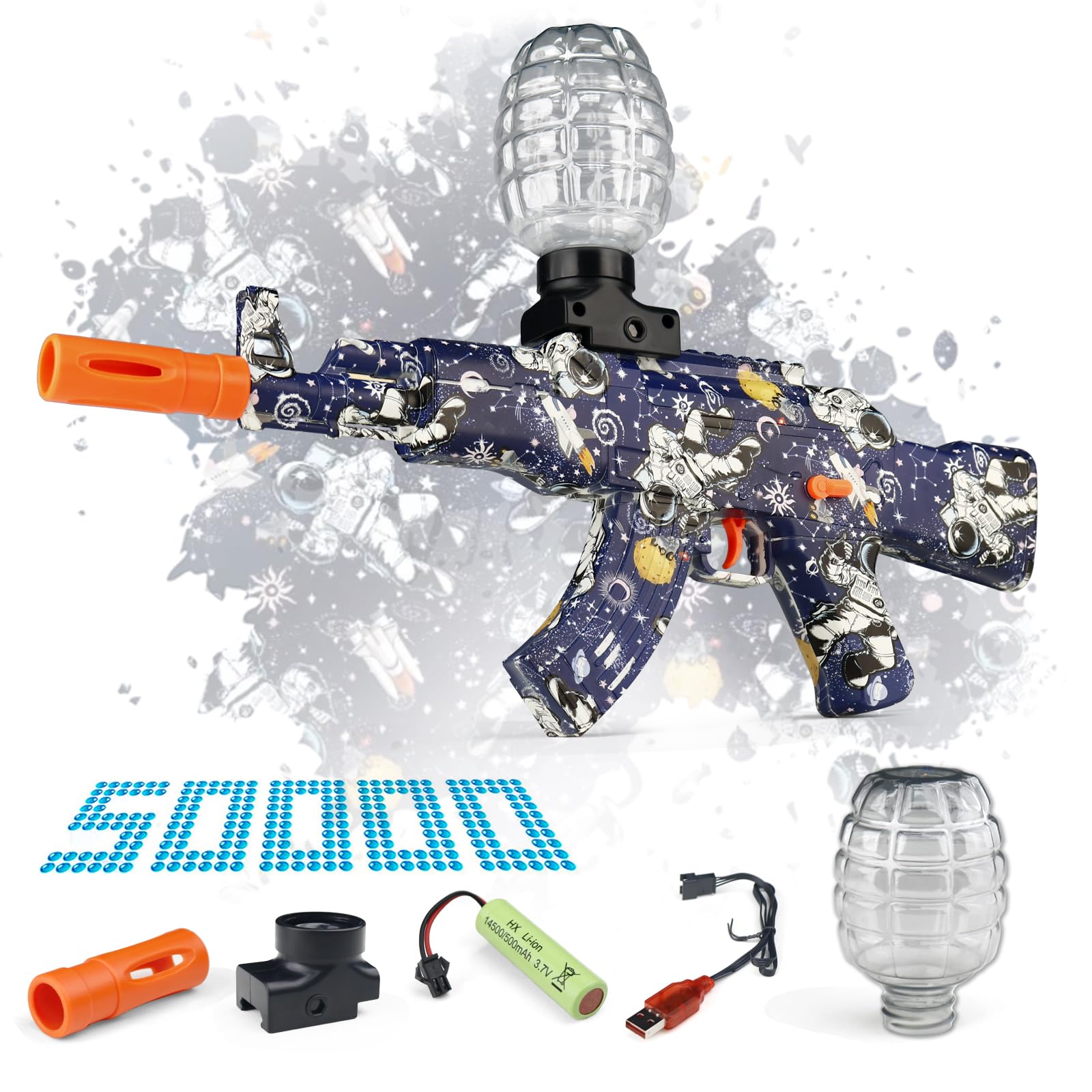 Amazon.com: Agrad Electric Gel Ball Blaster Toys High Speed 160