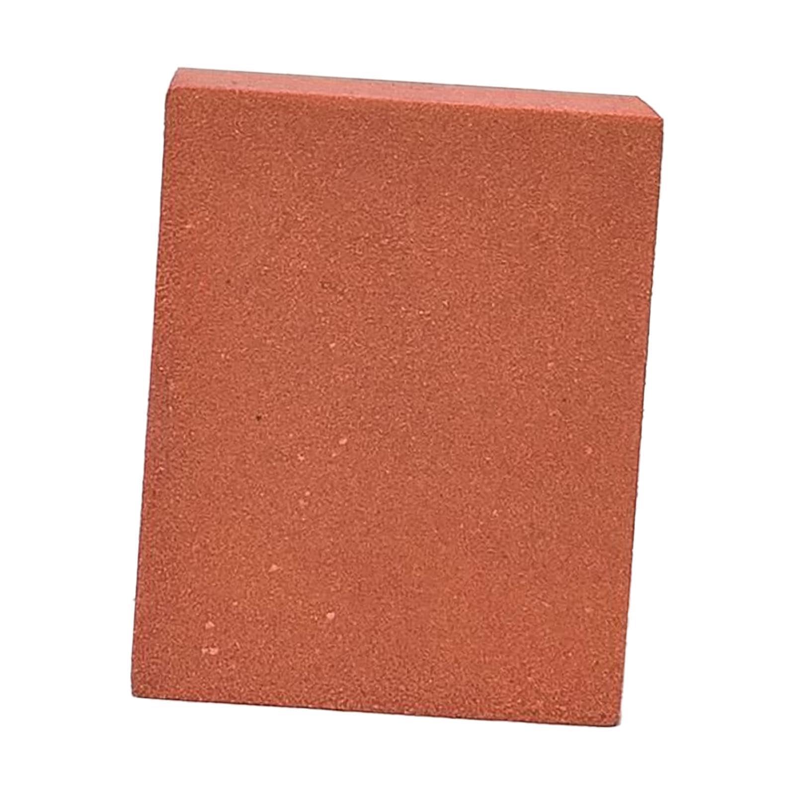 Enakshi Snowboard Gummy Stone Rubber Block for Edge Grinding Removing Rust and Burrs Red 60 Grits|Sporting Goods|Winter Sports|Accessories|Tuning Tools