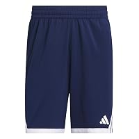 adidas Uomo M Everyday PRO Bball Short Shorts, Team Navy/White