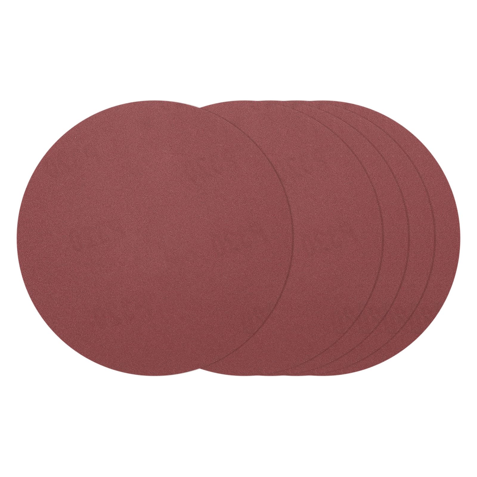 Kozelo 10 Pcs Sanding Discs 203 mm 320 Grit Hook and Loop Random Orbital Sandpapers Suitable for Drywall Sander Wood Metal Furniture, Red — image 1