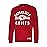 Ultra Game NFL Official Youth Super Soft Supreme Long Sleeve T-Shirt, Kansas City Chiefs, Team Color, 18-20