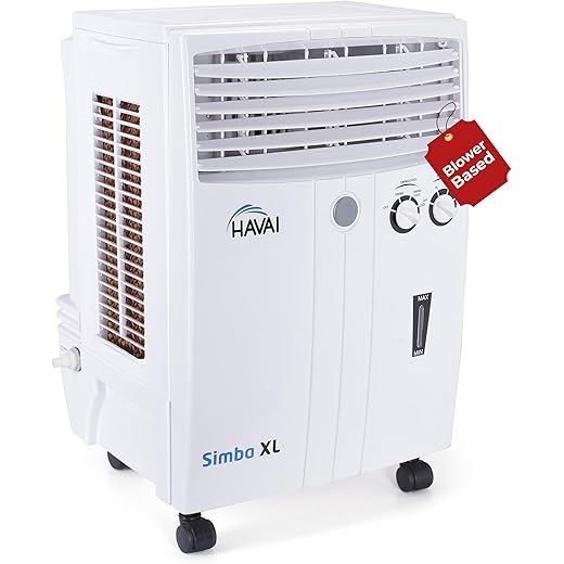 HAVAI Simba XL Personal Cooler with Blower 20L White
