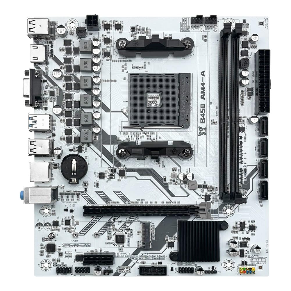 Fangxuee For MACHINIST B450 Motherboard Supports Ryzen 5500 5600