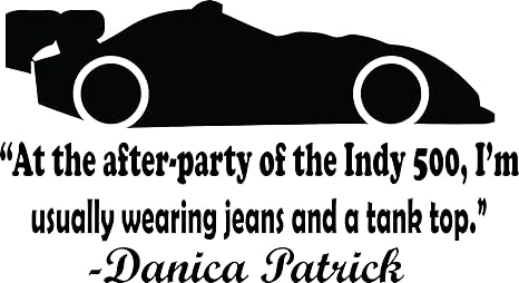 Danica Patrick Stickers Muraux Pour Chambre De Fille Citation Danika Citation Inspirante Voiture De Course Driver Danica Patrick Stickers Muraux Pour Chambre De Fille Citation Danika Citation Inspirante Voiture De Course Driver