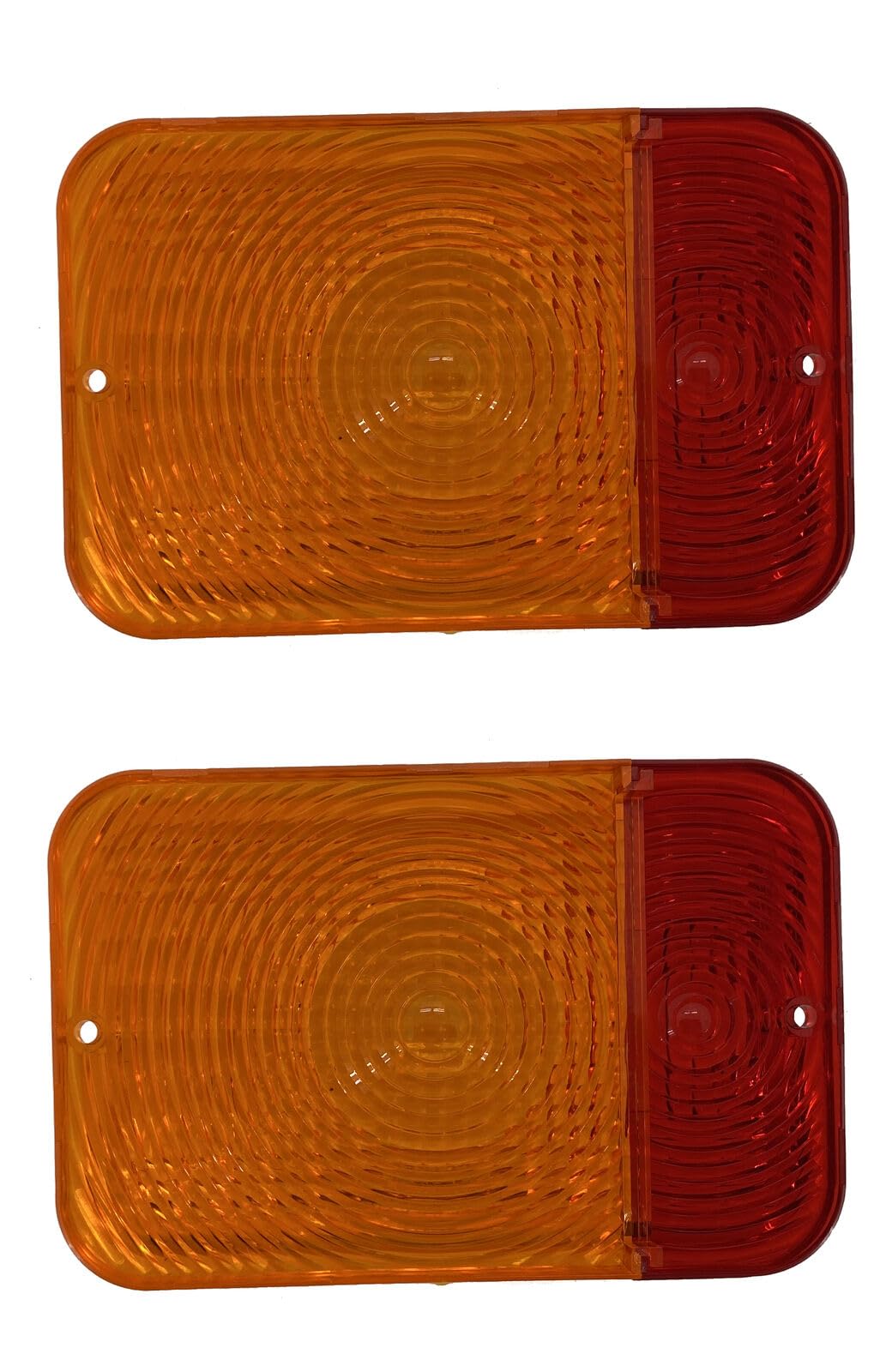 Replacement Amber Warning Light Lens RE70021 Fits John Deere 1023E, 1026R, 2210, 3032E, 3038E，3720, 4100, 4700, 5200, 5415, 5415H, 5715HC, 5425N, 5725N Tractor (Set of 2)
