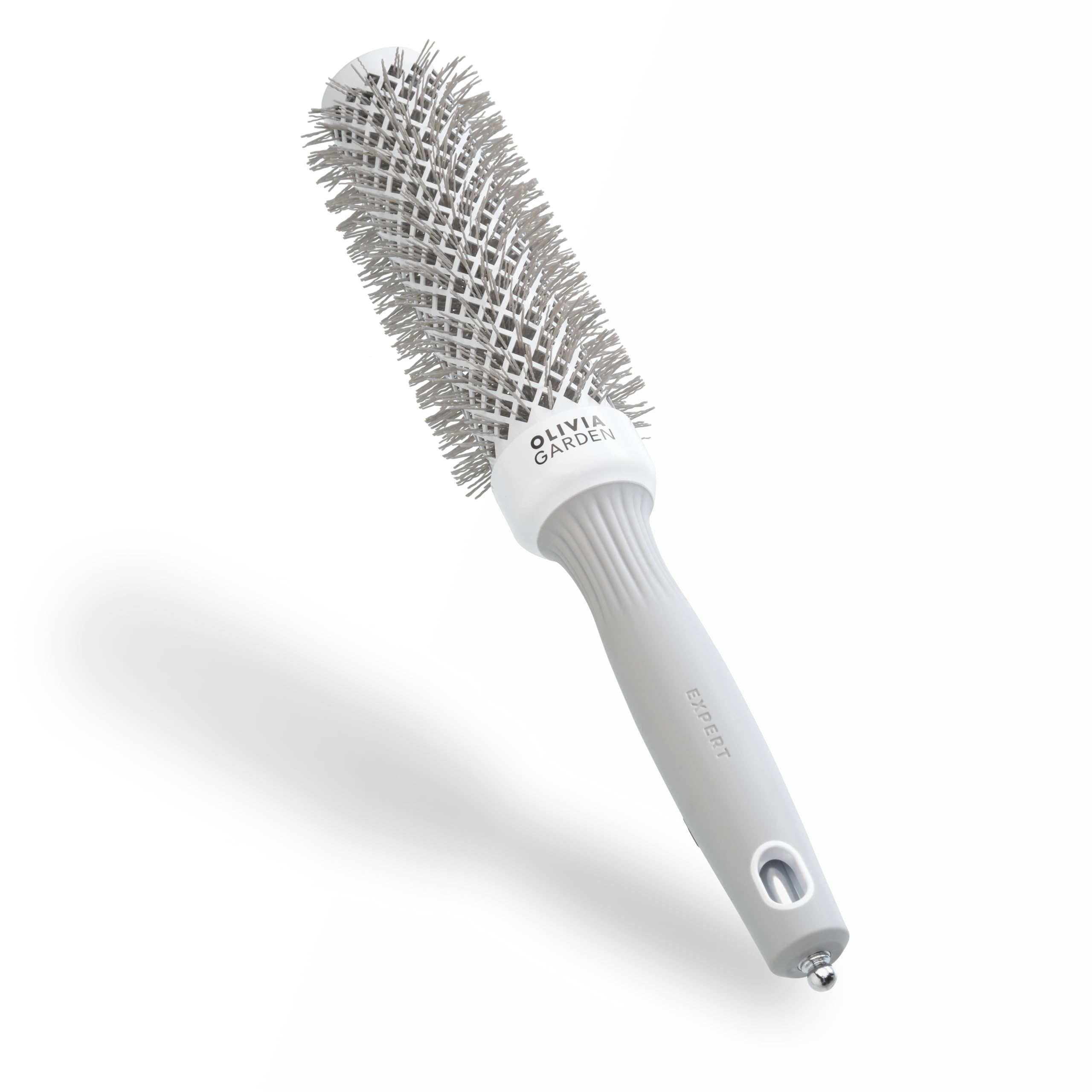 Expert Blowout Speed – Ceramic Coated Round Brush with Extra Long Barrel for 25% Faster Blowouts