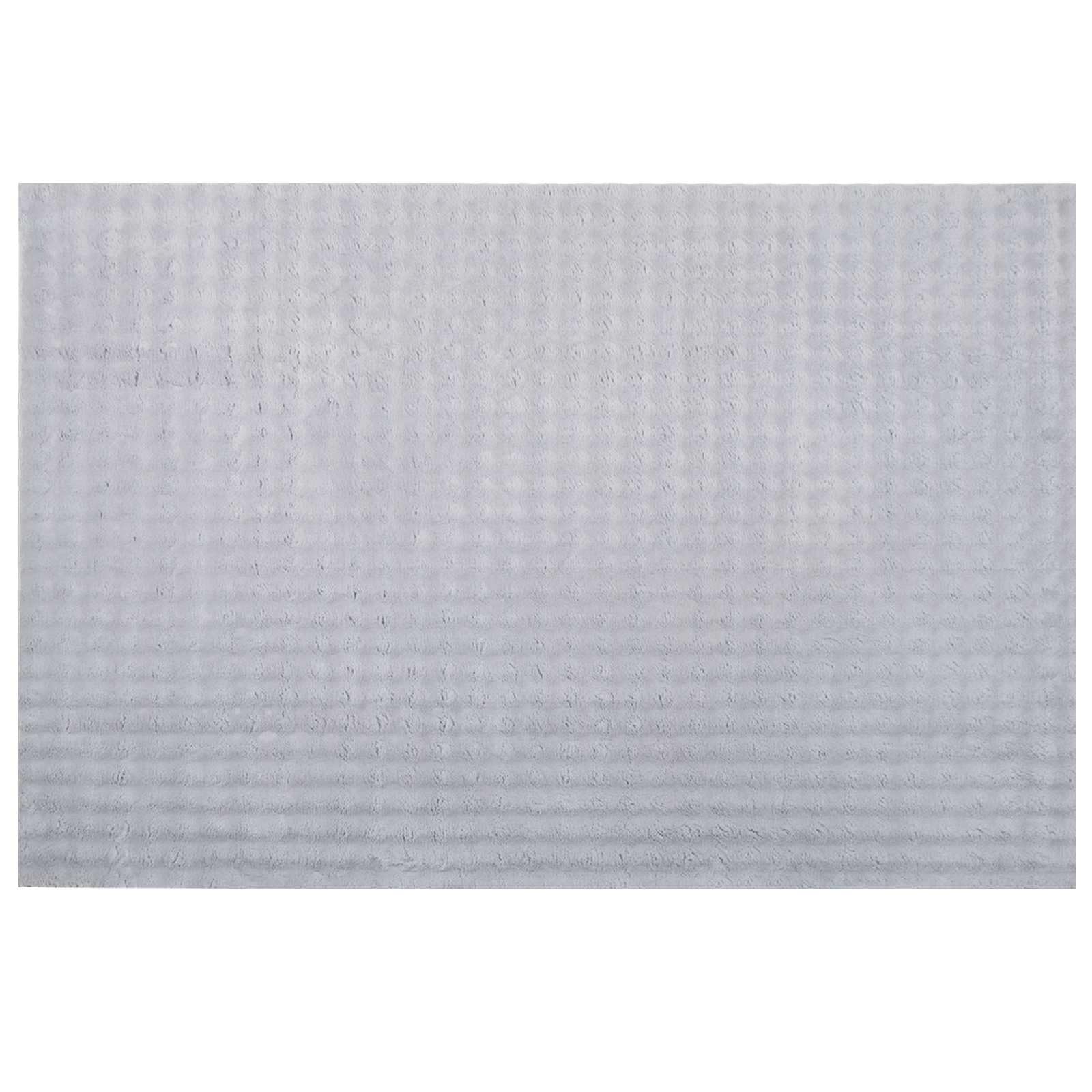 Tapis de plage à angle droit gris 170 x 120 cm : tapis lavables en machine pour un nettoyage facile, tapis modernes pour l'intérieur avec une sensation douce, facile d'entretien