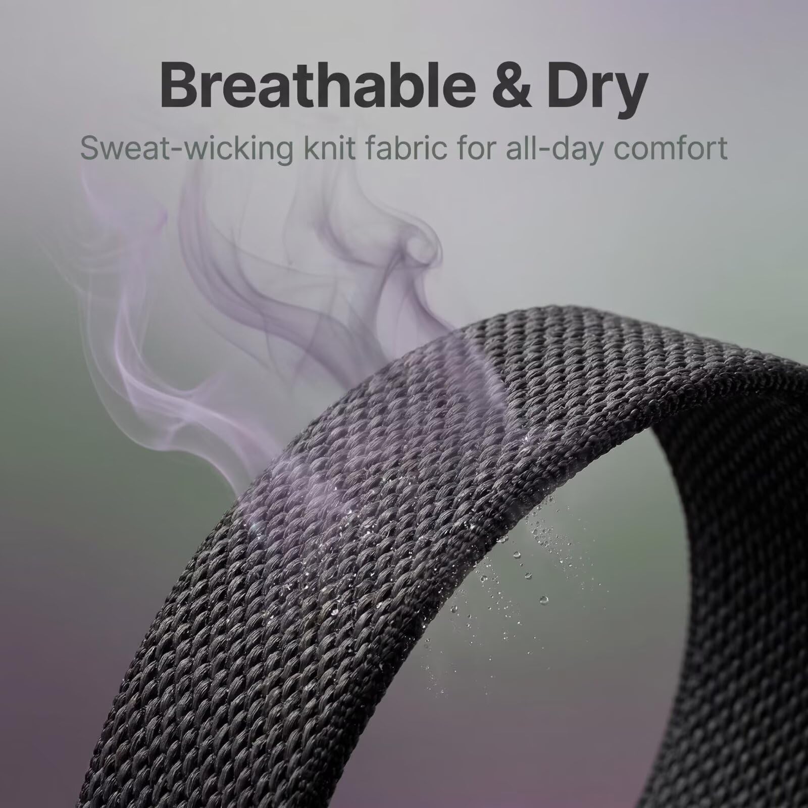 Pasek kompatybilny z Google Fitbit Air, tkany nylonowy pasek do zegarka, jednolity, wymienny pasek do zegarka sportowego.