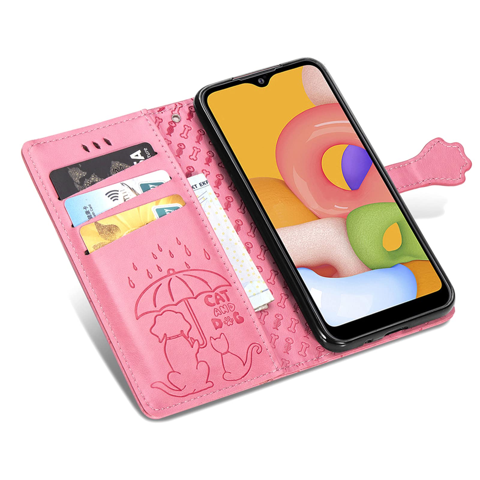 IMEIKONST Custodia Per Motorola Moto G14, Cover Libro Magnetica