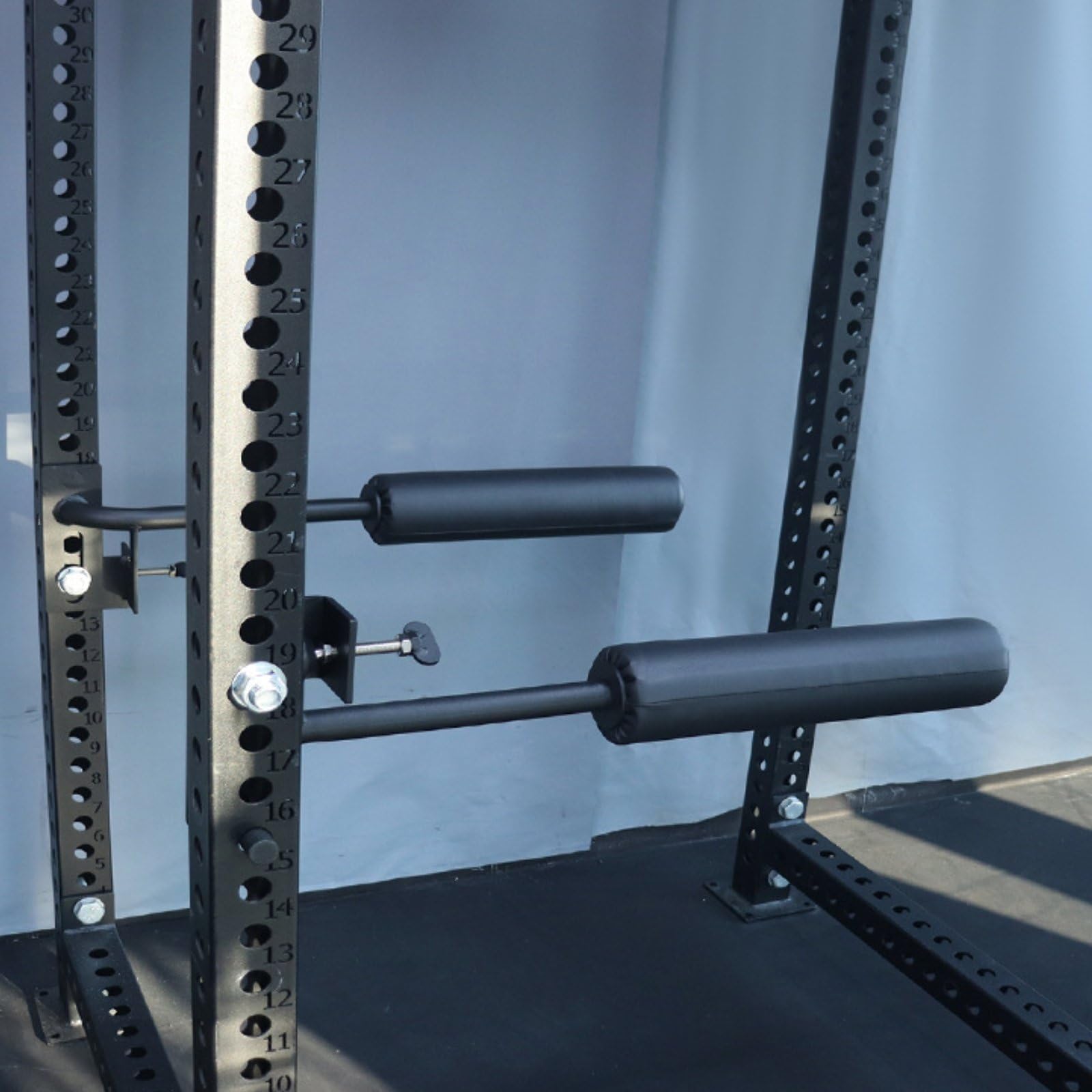 Fitness Training Stand para Rack de Sentadillas Soporte Reforzado Revestimiento de PU Multifuncionalidad Adecuada para Rutinas de Fuerza Musculación