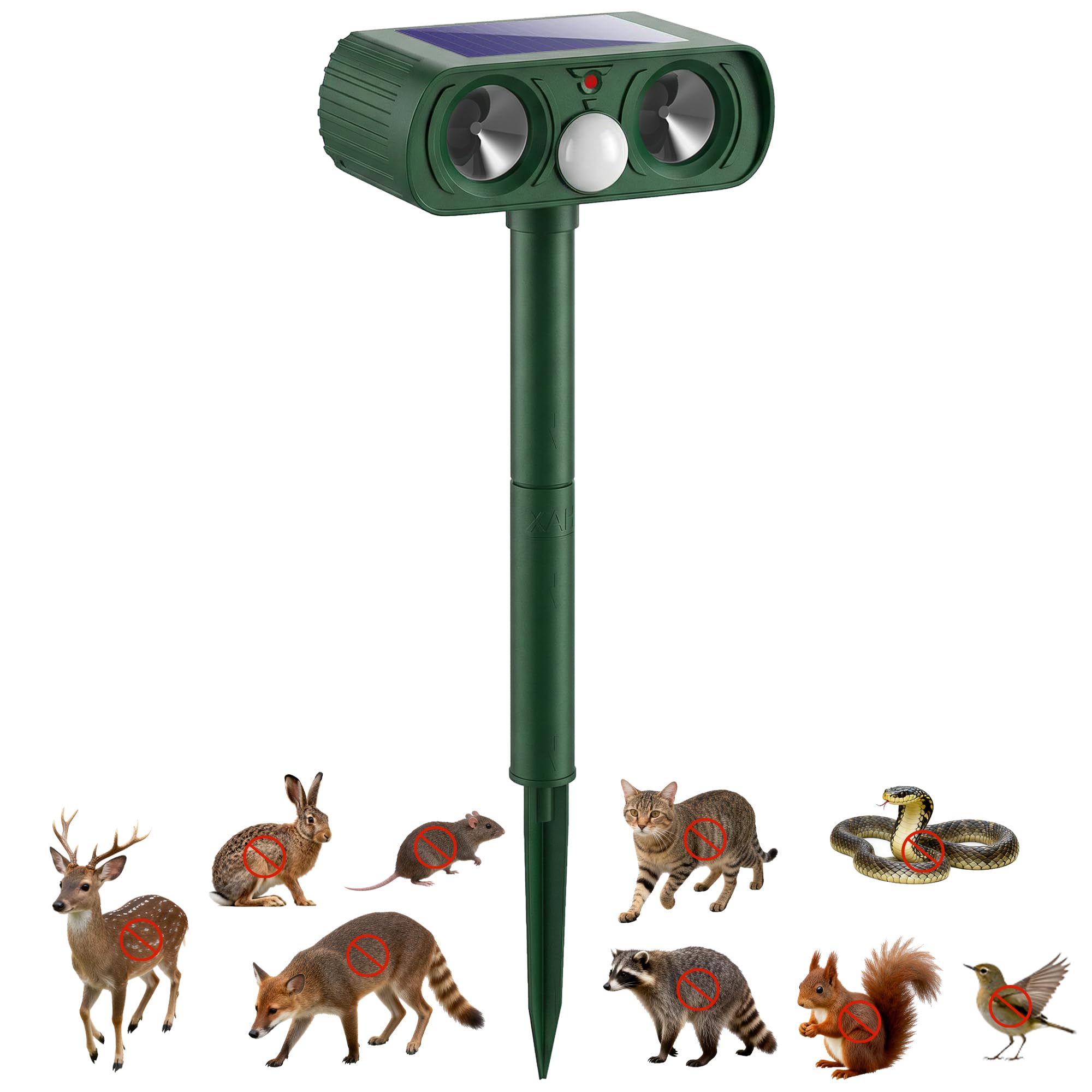 Outsunny Cat Repellent for Gardens UK Fox Deterrents Waterproof