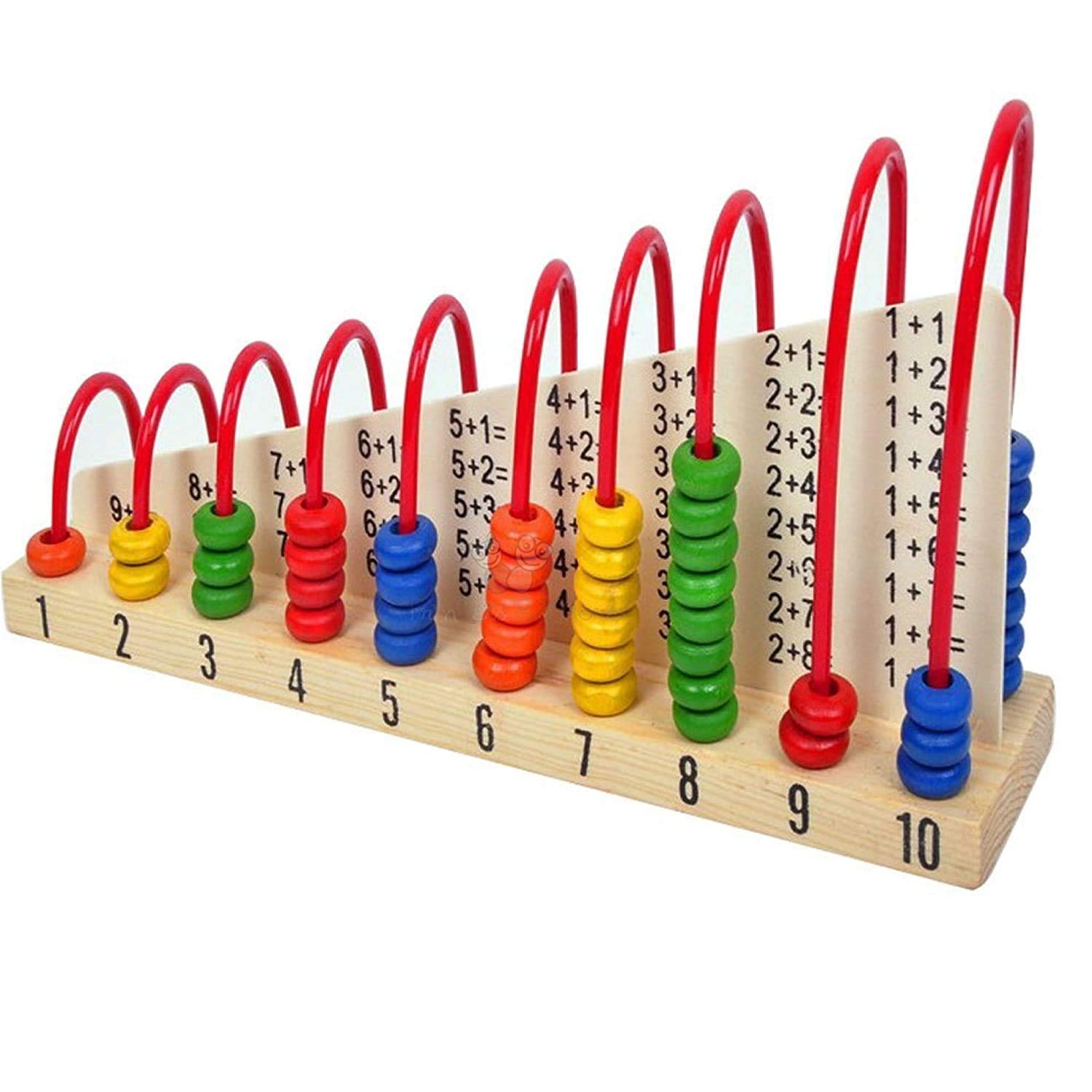 Tickles Kid's Educational Wooden Abacus Maths Learning (2+ Years)