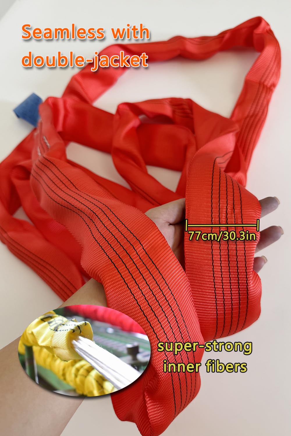 Moving Straps Lifting Heavy Duty Heavy Duty Round Sling – 5 Ton ...