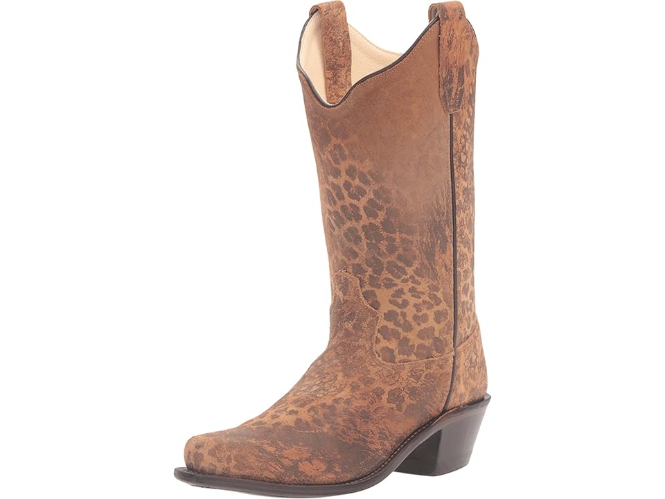 

Old West Kids Boots Snip Toe Leopard Print (Toddler/Little Kid) (Print) Kid's Shoes, Multi
