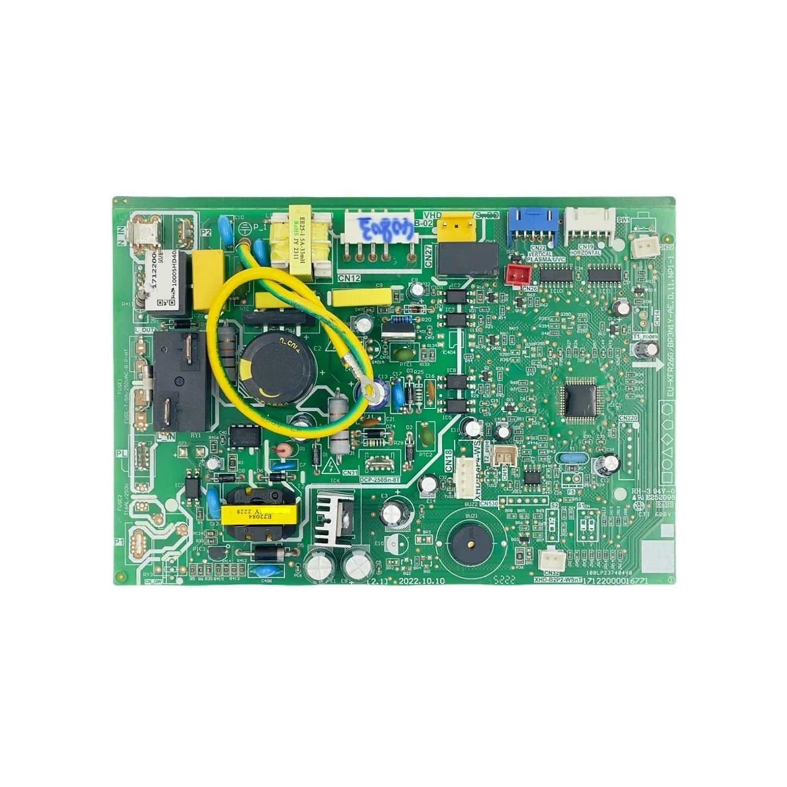 HUAYONGSS For Air Conditioner Indoor Unit Control Board EU-KFR26G/BP3N1Y-AE.D.11.NP1-1 PCB 17122000016771 Conditioning Parts(Blue TYPE B)