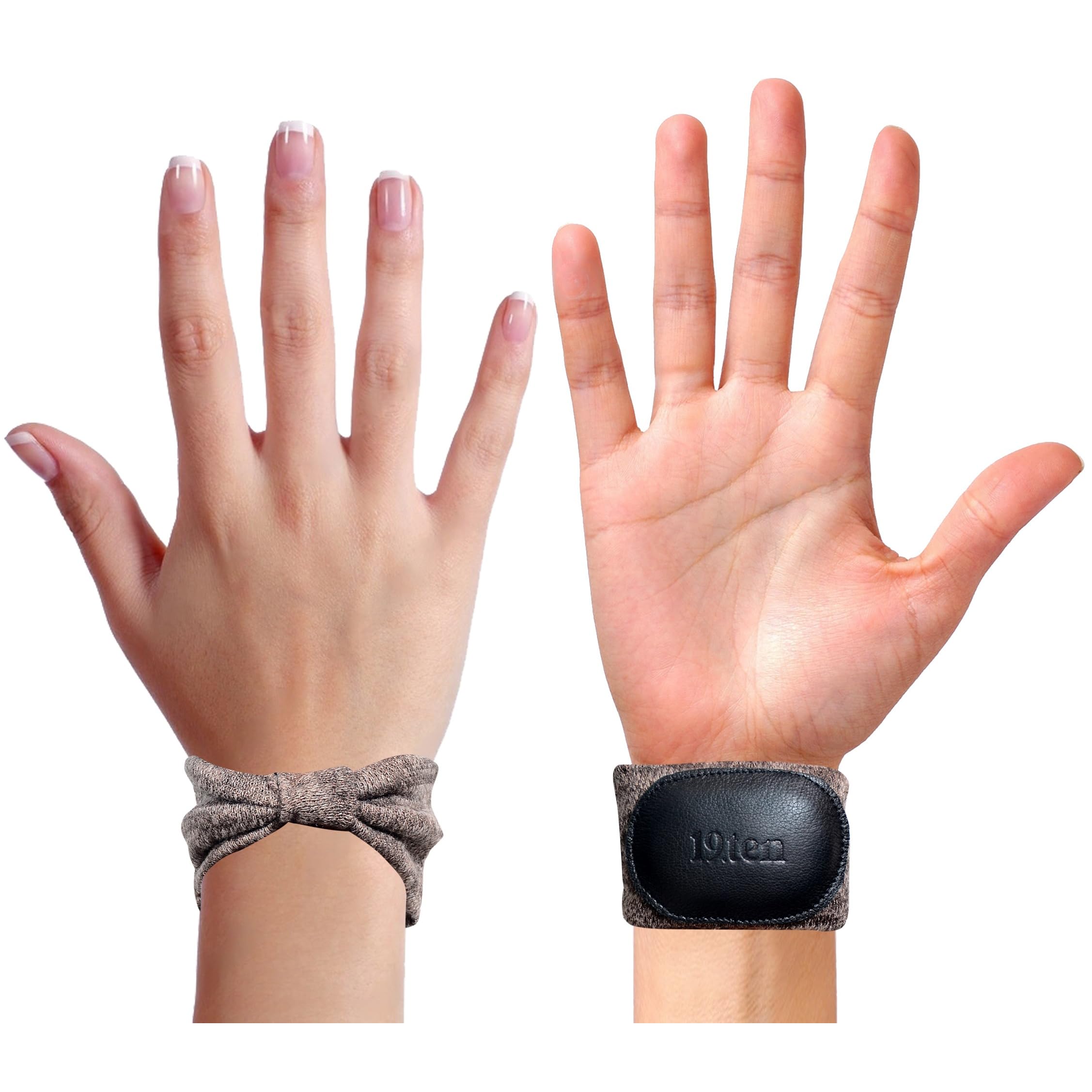 19ten Smart Computer Bands Support for PC Laptop Users to Prevent and Protect Wrist Palm from Carpal Tunnel Repetitive Strain Injuries Pain Relief Brace (Brown) (B0CMR4PY69) Amazon Price History, Amazon Price Tracker
