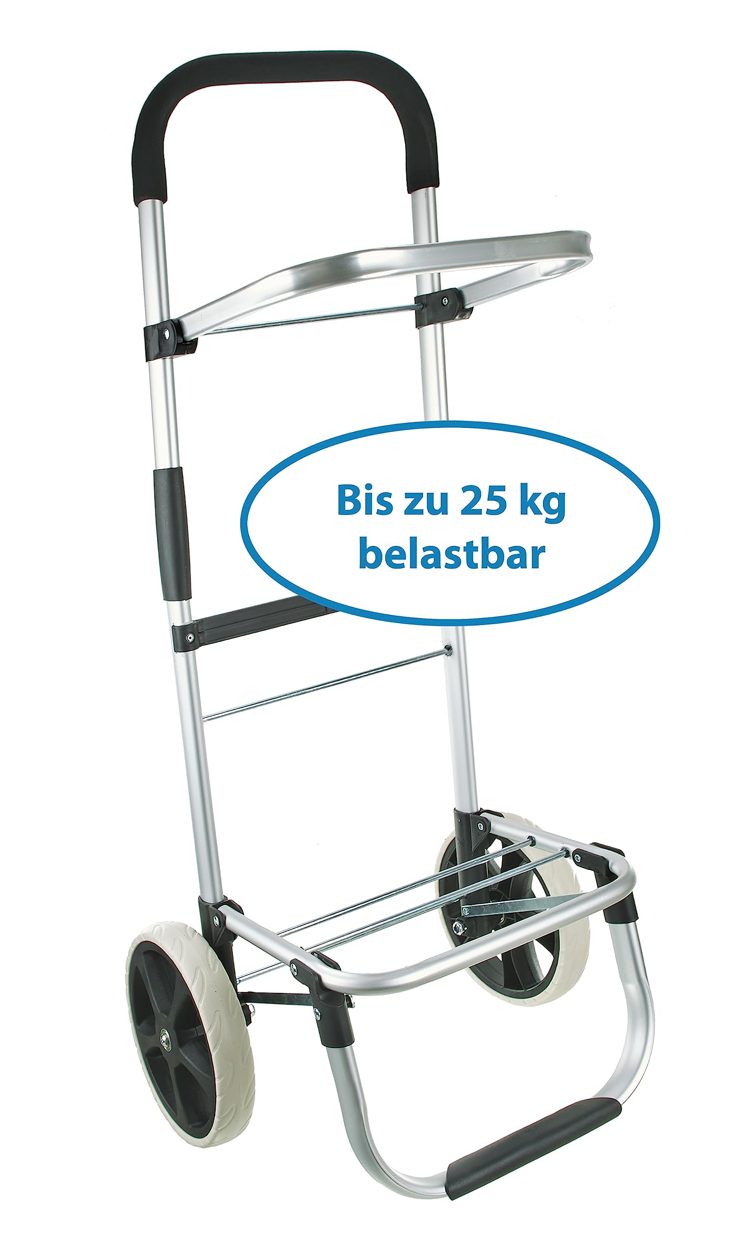 Robuste & leichte Goldhofer® Aluminium Trolleys mit Kühl- und Stufenfunktion (AluSquare, Grau Blume)