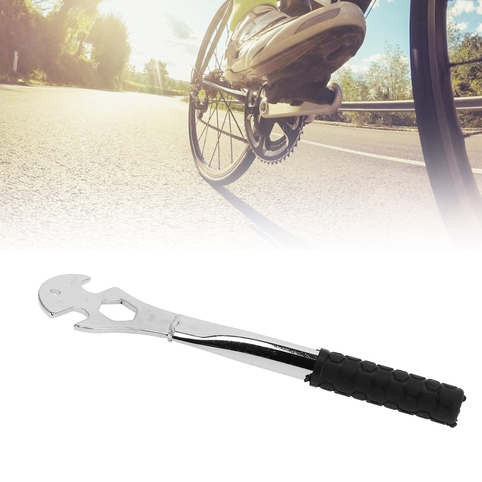 Multitool-Schlüssel, Fahrrad-Reparatur-Werkzeug-Set, Fahrrad-Pedalschlüssel, Stahl, langer Griff, professioneller Schraubenschlüssel, Rennrad-Reparaturwerkzeug, Fahrrad-Reparaturwerkzeuge
