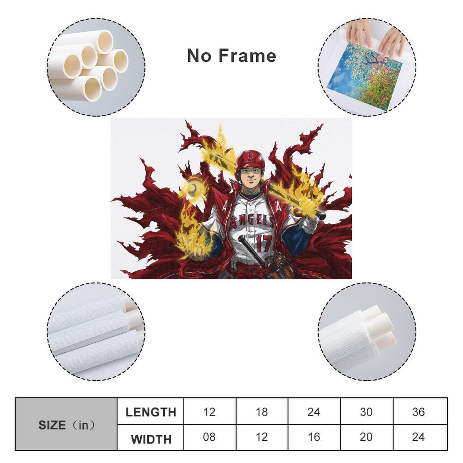 夢、大谷翔平、抽象画、書道アート、額縁、カラフル、室内装飾