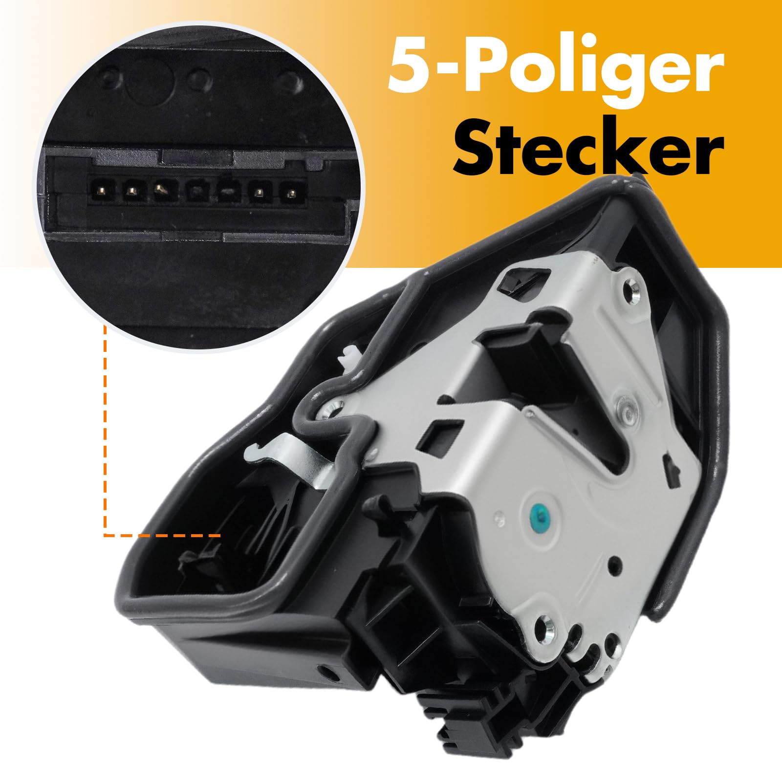 51217202146 Actionneur de serrure de porte avant droite de rechange pour BMW Mini E60 E65 E70 E90 F10 F11 F01 F02 F30, remplace 51214389474, 51217036170