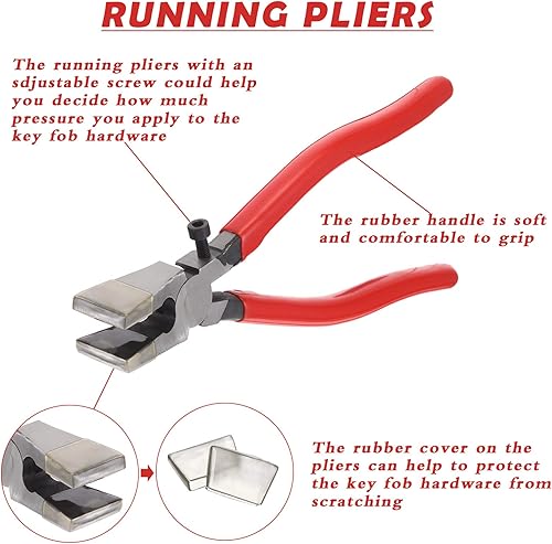 Miniatura 2 de Juego de 8 piezas de cortador de mosaico de vidrio, incluyendo pinza de azulejos de vidrio con ruedas, alicates de funcionamiento de vidrio,