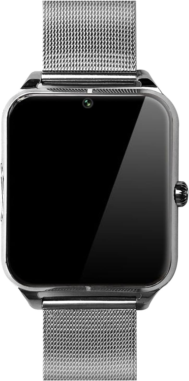 Smartwatch, Collasaro Sweatproof Smart Watch Phone with Camera and SIM Card Slot, Smart Watch for Android Samsung LG Sony HTC Smartphones