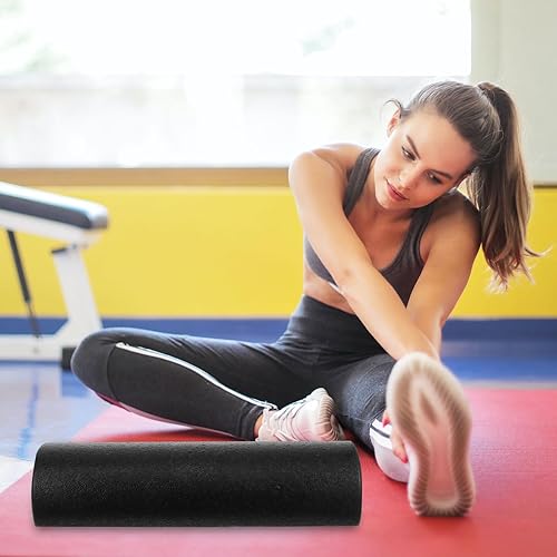 Miniatura 5 de Epp Yoga Roller Black for Muscle and Body Massage High-Resilience Foam Lightweight Fitness Tool for Back Neck Shoulder and Lower Limb Comfort and