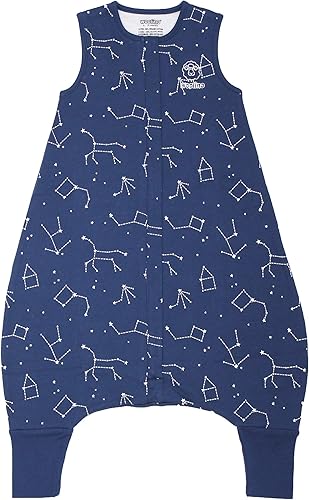 Woolino Saco de dormir para bebé de 4 estaciones con apertura para los pies, lana merino y algodón orgánico, saco de dormir para niños pequeños,