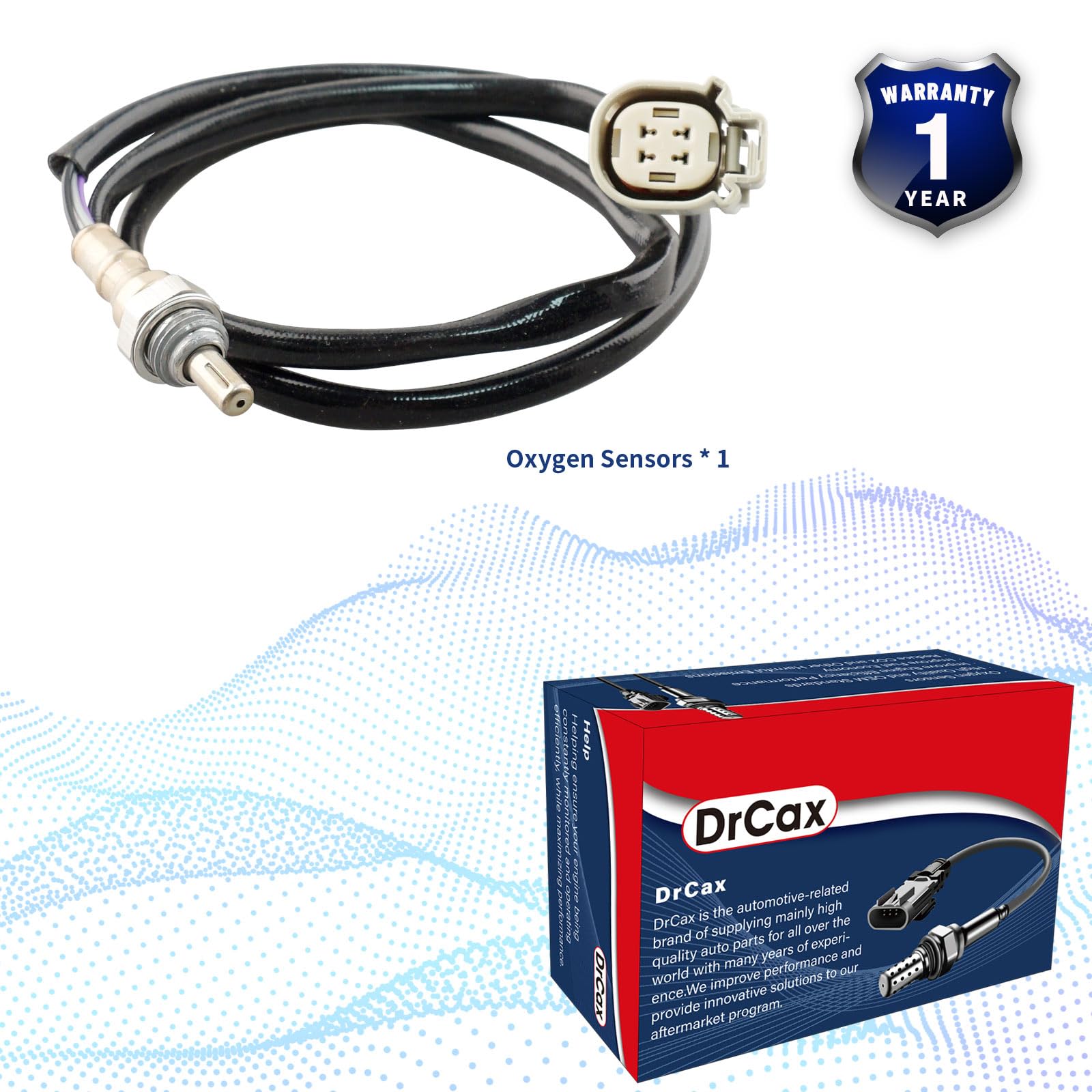 Amazon.com: DrCax 32700046 Oxygen O2 Sensor Front Compatible with