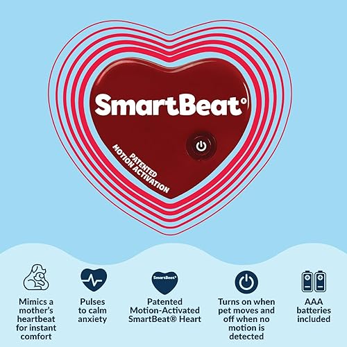 Vista 4 de Smart Pet Love, juguete para acurrucarse de ayuda para comportamiento del cachorro, Negro