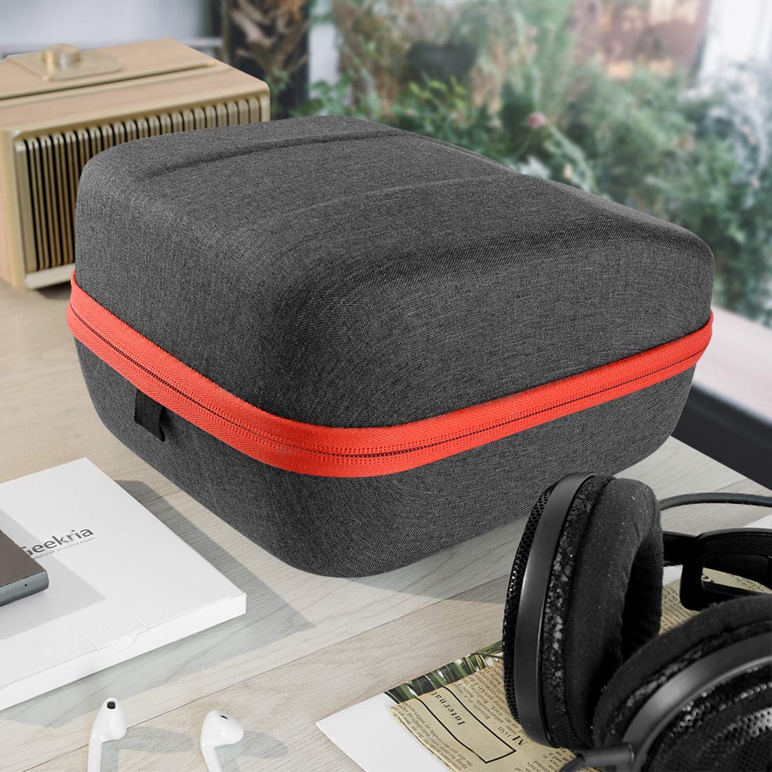 Geekria Shield Headphones Case Compatible With Curacao - View #2