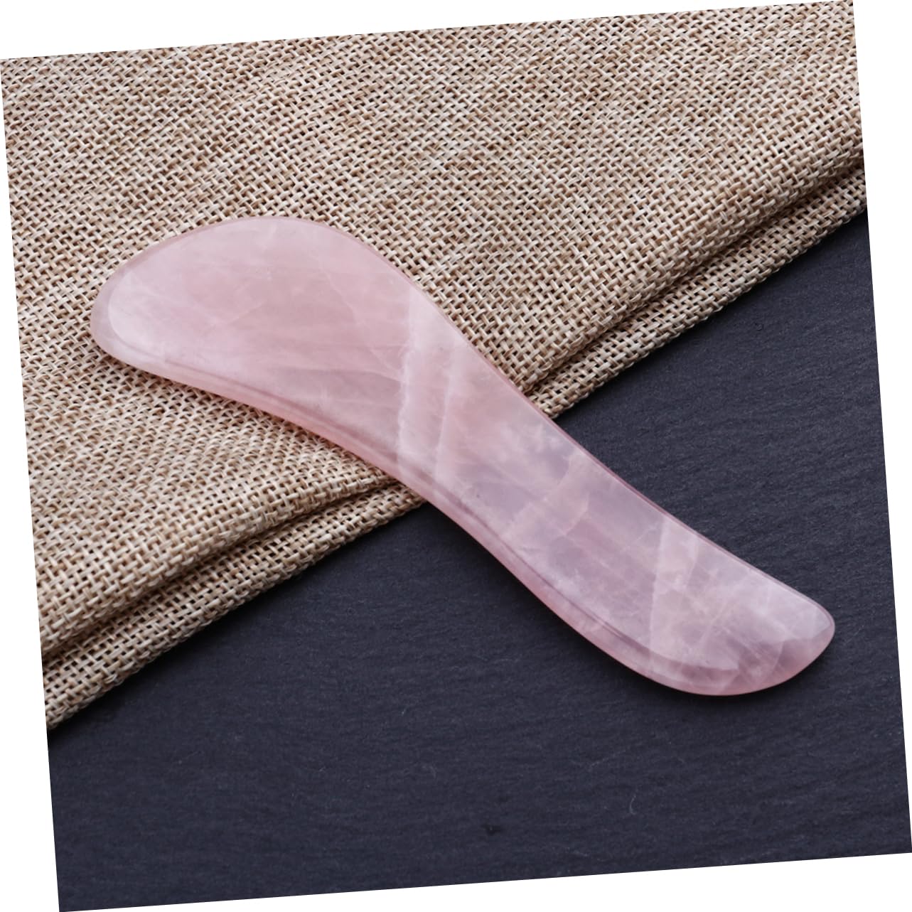 Beavorty 3 Pezzi Di Raschietto Ergonomico A Forma Di S Strumento Guasha Fatto A Mano Strumento Per Massaggio Del Viso
