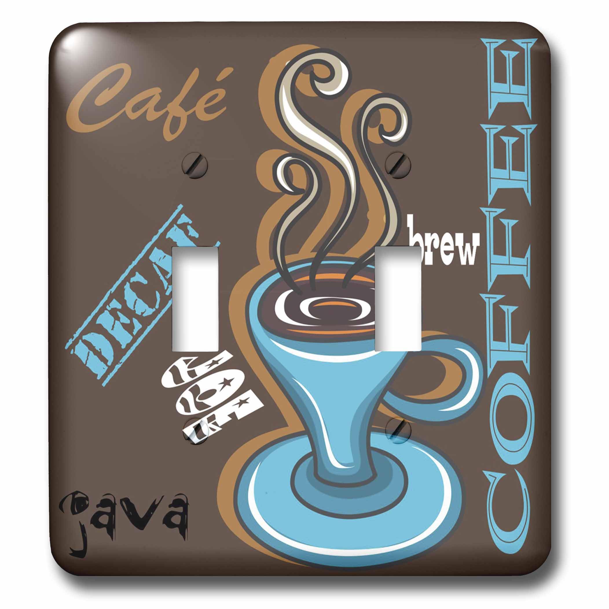 Interrupteur à bascule café 3dRose lsp_48506_2 pour cuisine bistrot