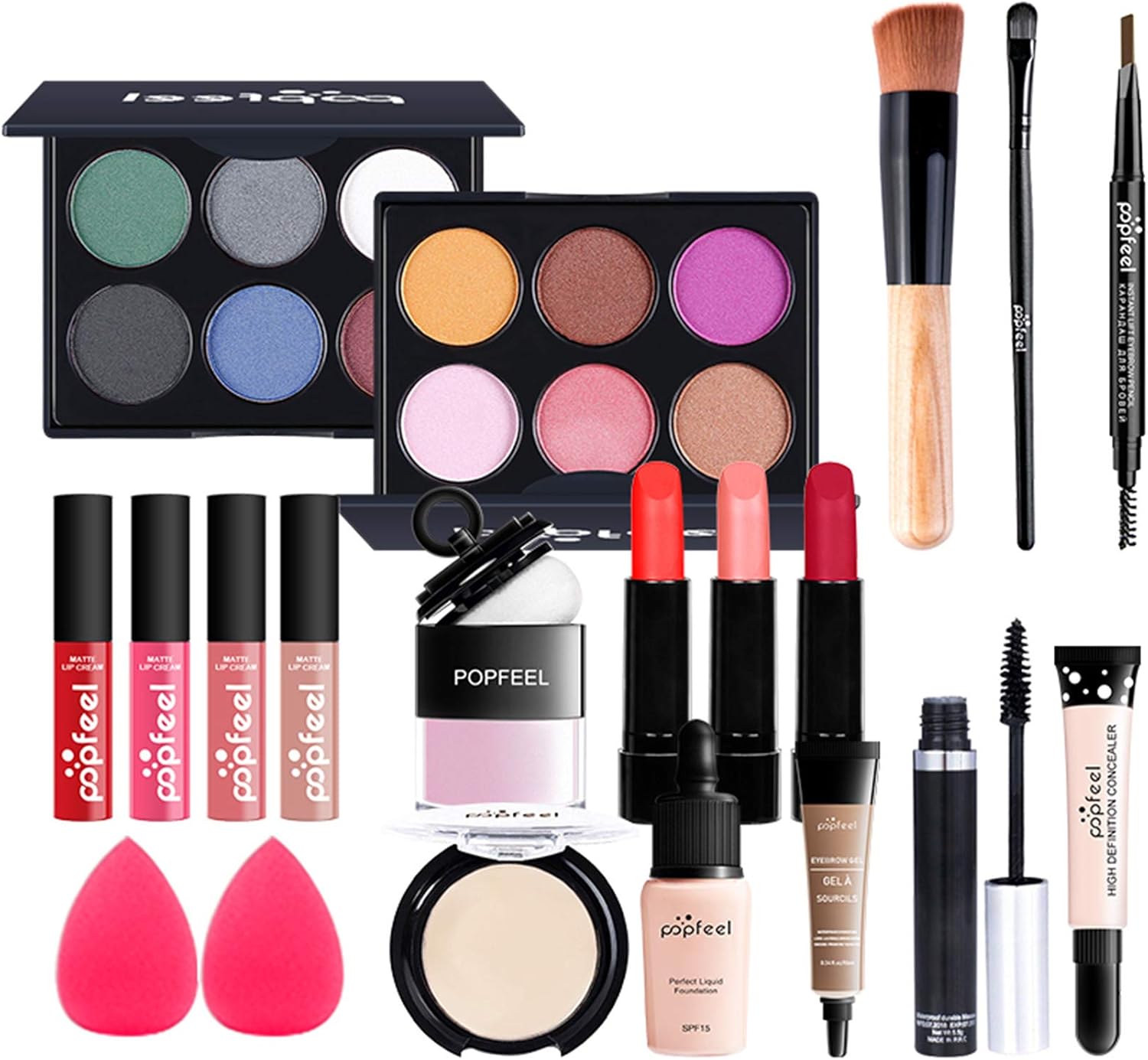 Joyeee Set Di Trucchi, Kit Trucchi Donna Adolescenti Ragazza, Ake Up - Foto 10