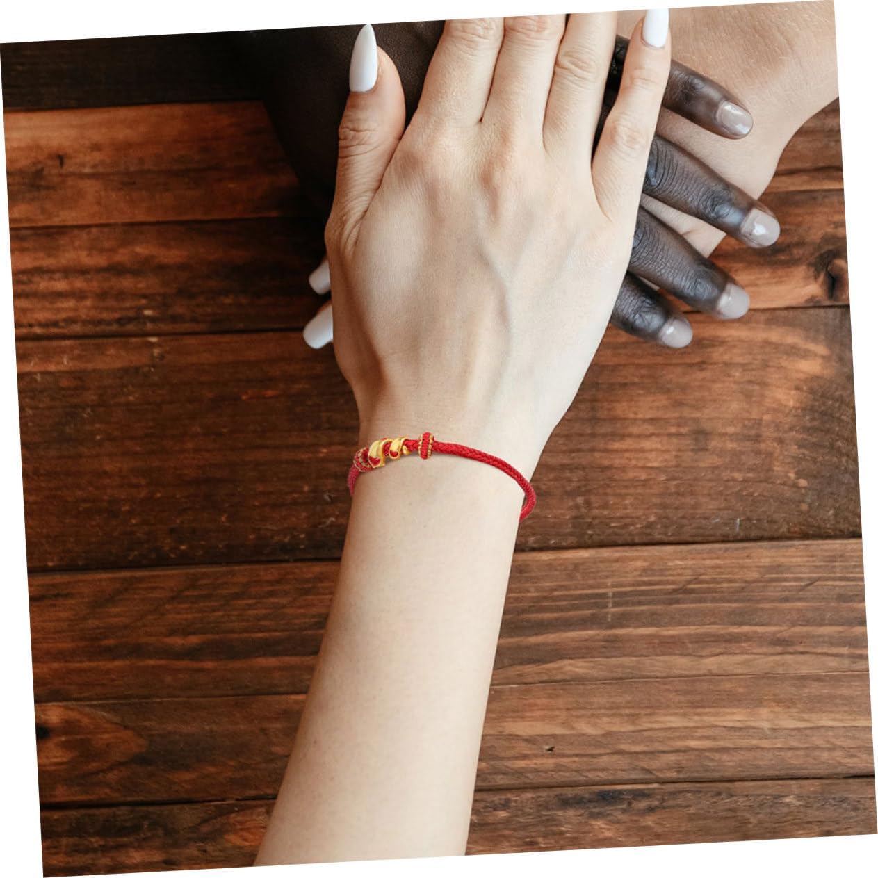 Ipetboom 2pcs Red Rope Bracelet for Chinese Year Year Snake Charm Bracelet for Men and Women Symbolizing Luck and Wisdom