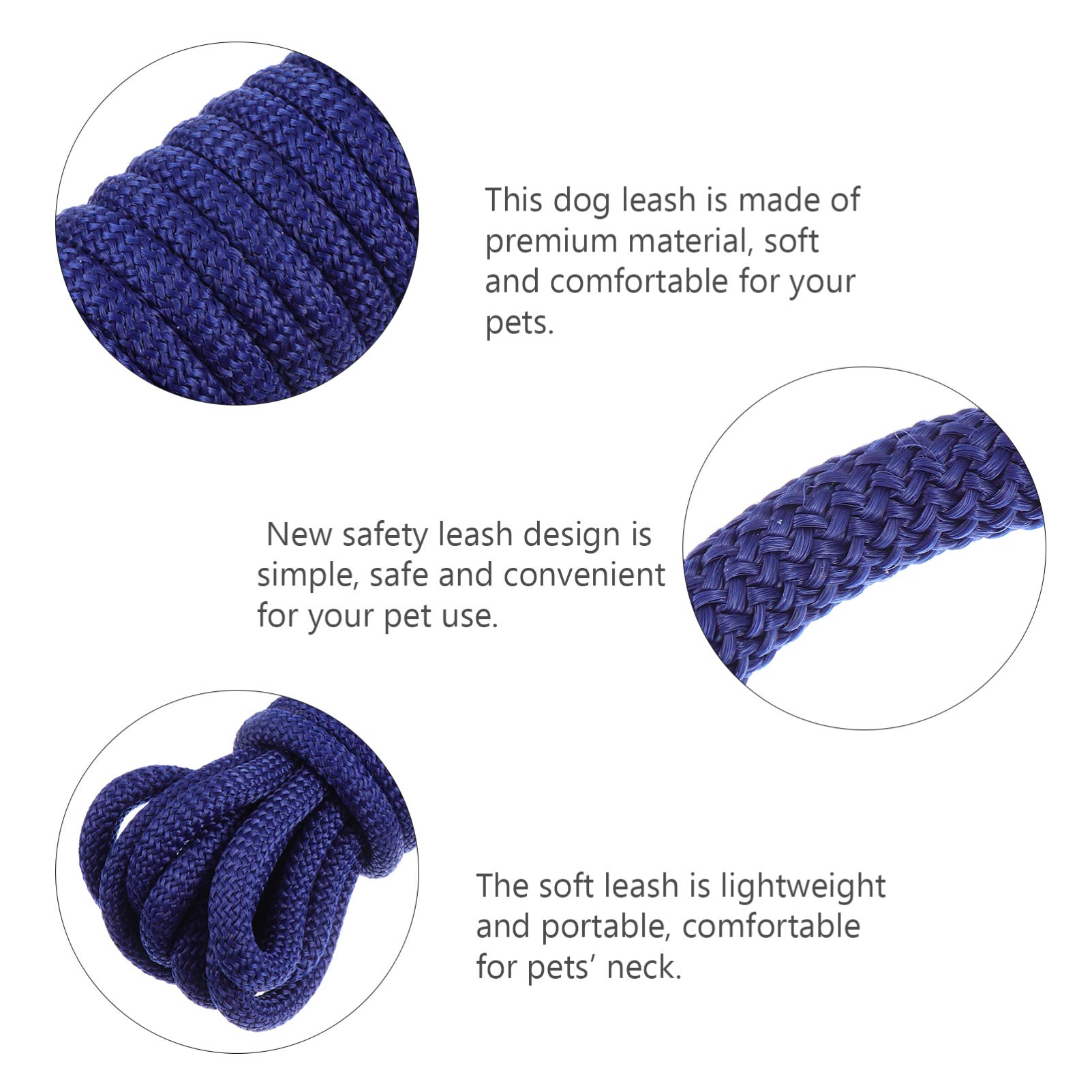 Guinzaglio Training Super lungo Cani Grandi 10m Blu