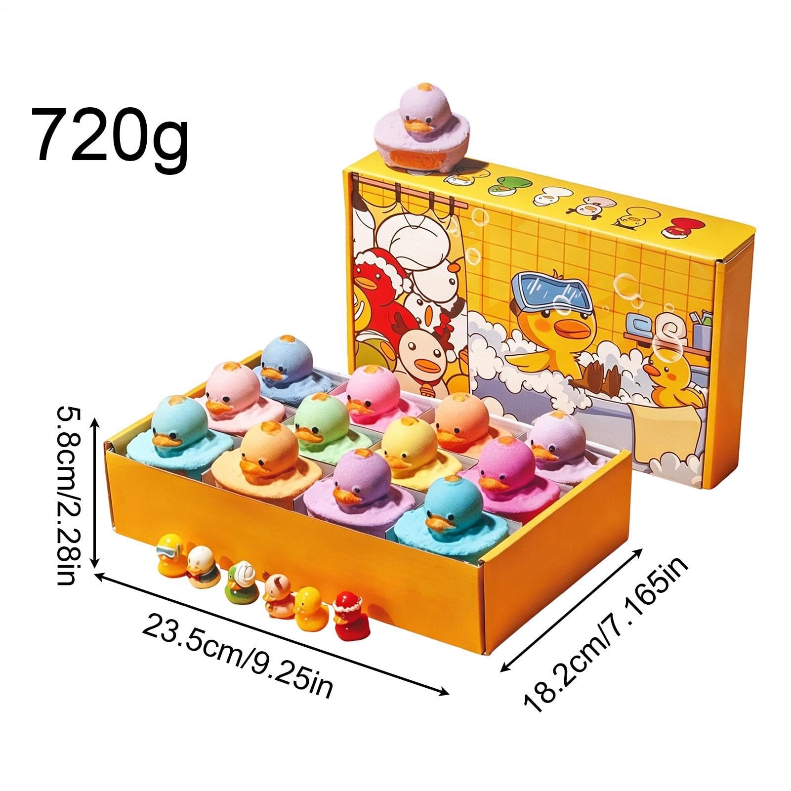 Duschball 12 Stück mit süßen Enten | Kinder Duschbälle für lustige Spiele für Mädchen Kinder, Zuhause, Kinderzimmer, Badewanne, Hotel, Baden, Schwimmbad,