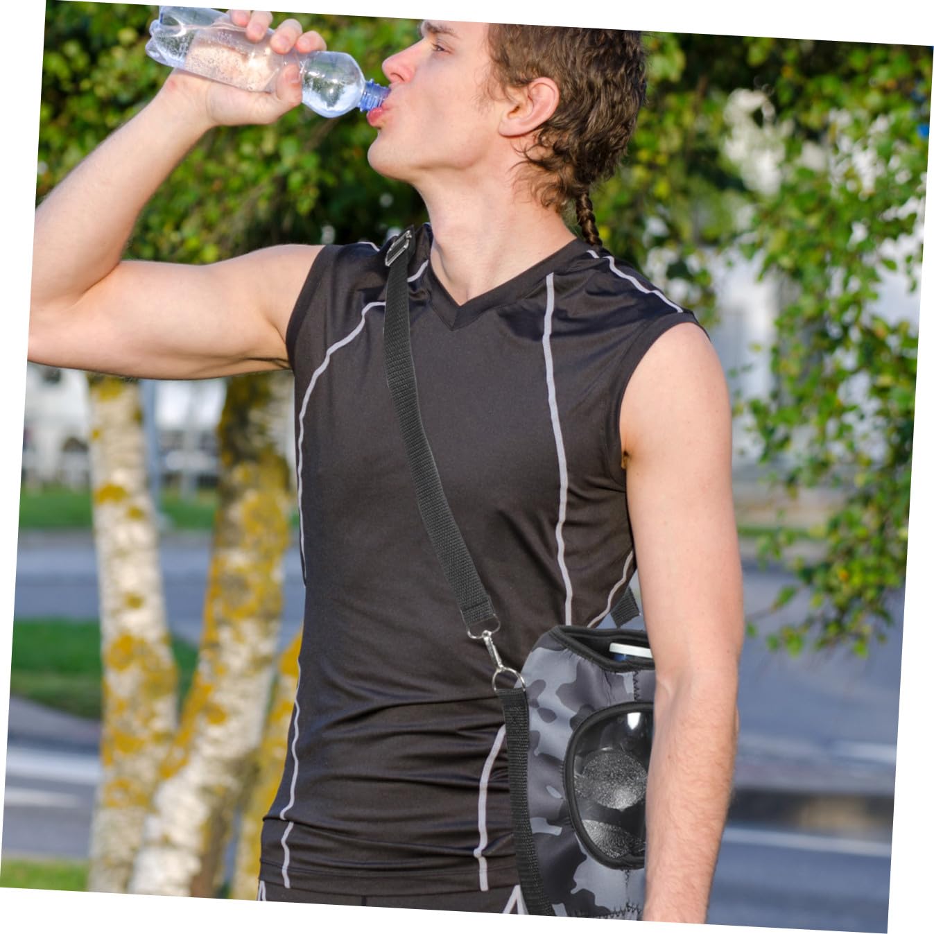 TOYANDONA Housse De pour Gobelet d'eau avec Bouteille De Sport pour Enfants Petit Réutilisable Étanche Isolé en Tissu Moderne