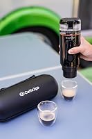Caffe2go Presso XI 110ml Hordozható Kávéfőző Kapszula és Őrölt Kávéhoz 4