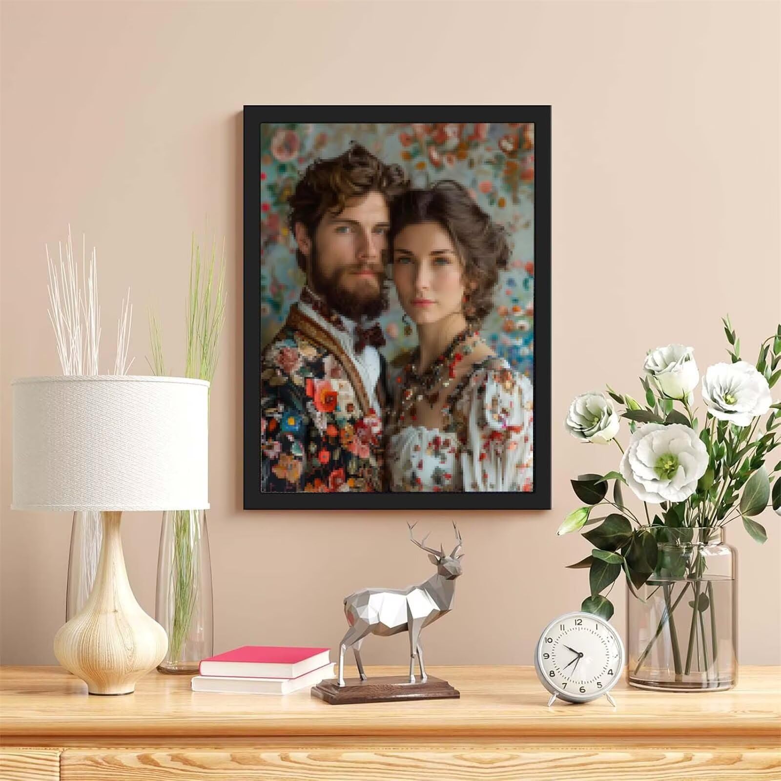 Personalisiertes Diamond Painting – Mach Dein Foto Zum 5D Diamantbild | DIY-Set Bis 100x200 Cm | Perfektes Geschenk
