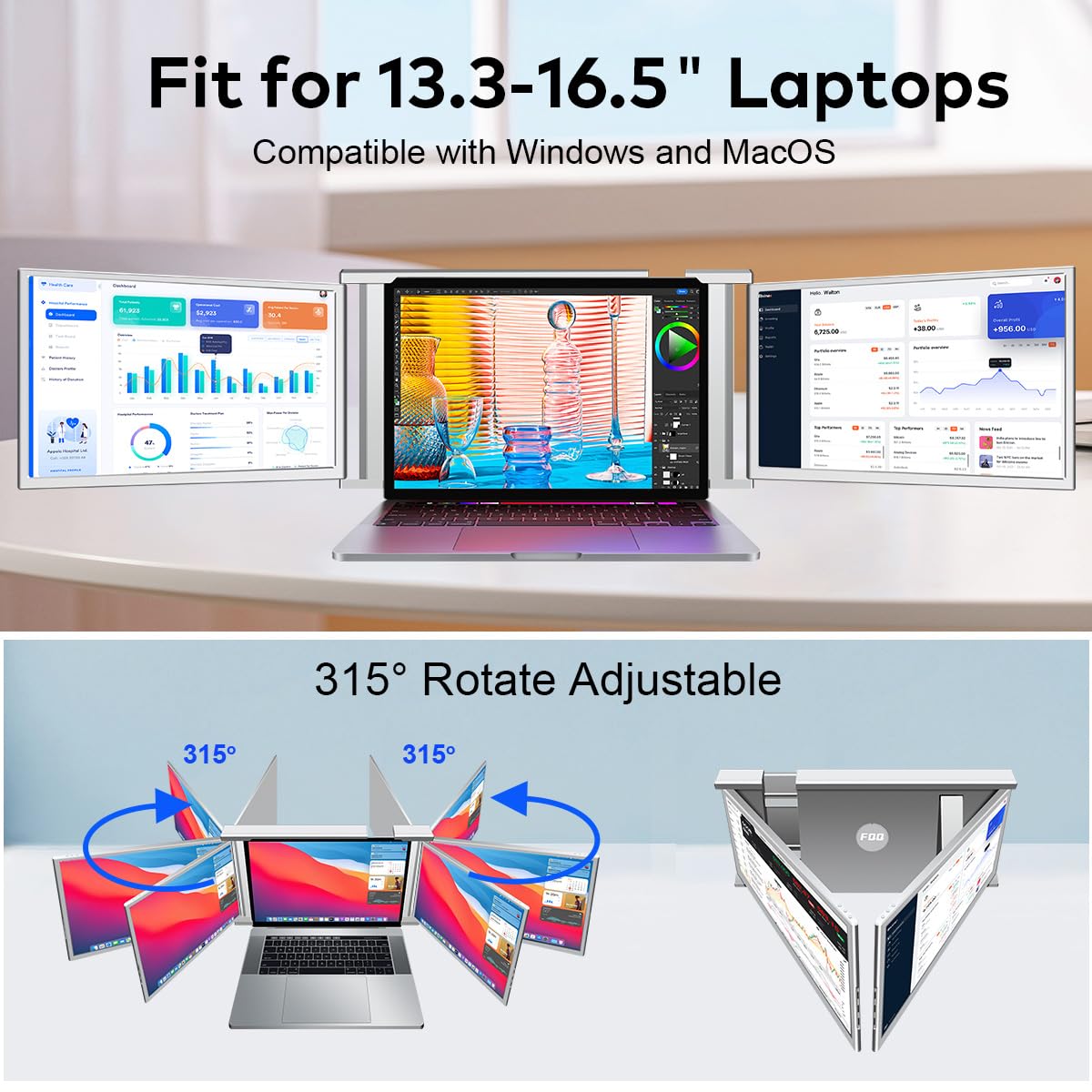 Amazon.com: FQQ Laptop Screen Extender, 14