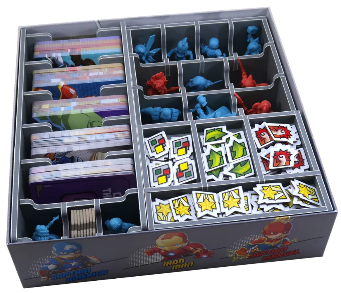 Folded SpaceBox Insert: Marvel United