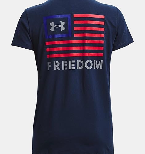Miniatura 6 de Under Armour Nueva camiseta Freedom Banner para mujer